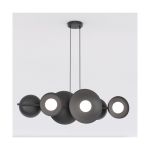 Emibig Hanglamp Volum Staal Zwart | Geschikt voor 6x G9 - Max 8W