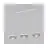 Emibig Hanglamp Skin Staal Wit | Geschikt voor 3x G9 - Max 8W