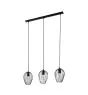 Eglo Hanglamp Newtown Staal Zwart | IP20 - Geschikt voor 3x E27 