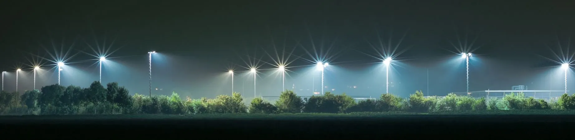 LED verlichting sportpark